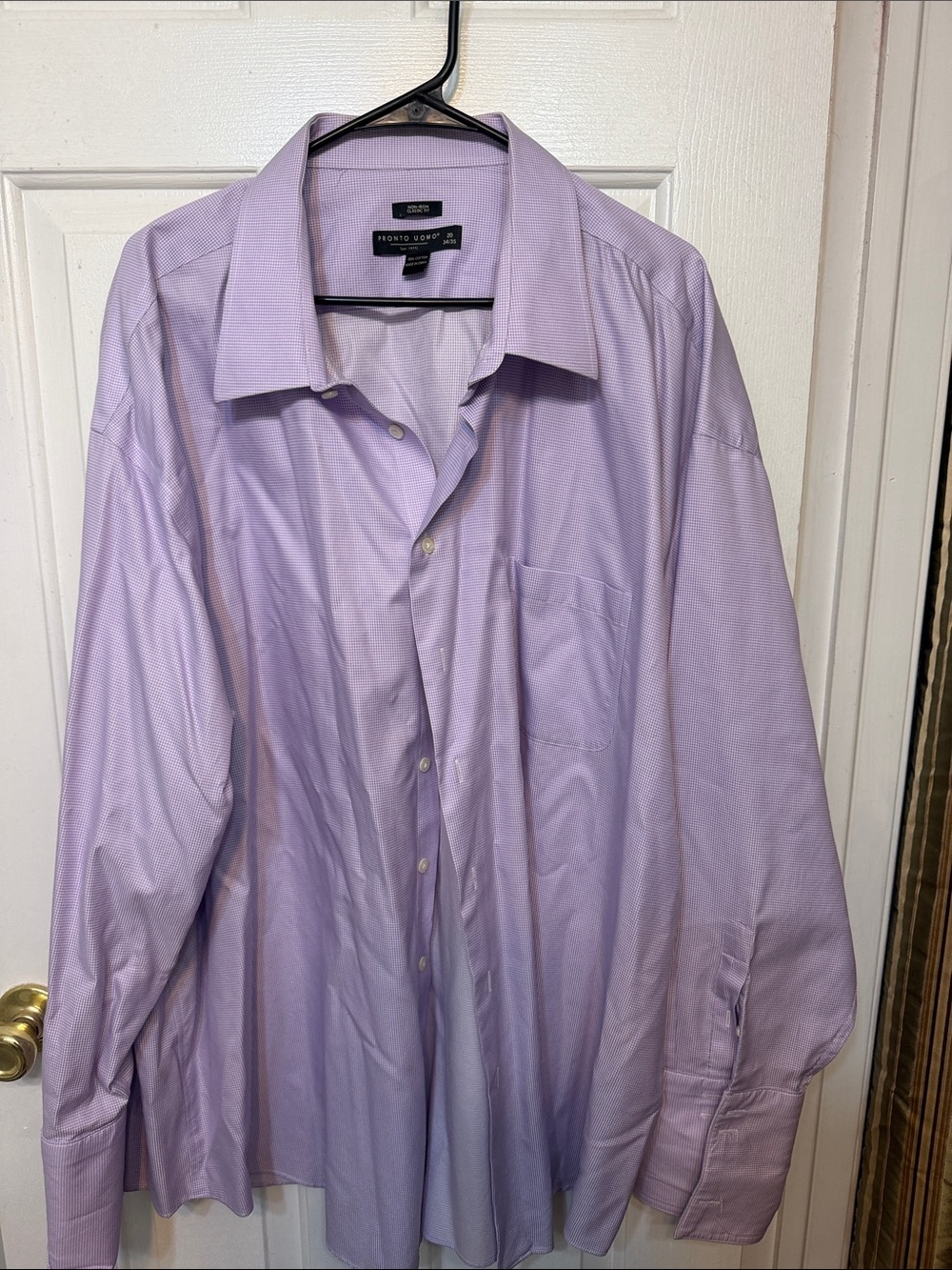 Pronto Uomo Men's Lavender Dress Shirt